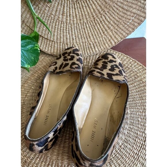 Nine West women’s size 6.5 cheetah flats - Picture 6 of 11
